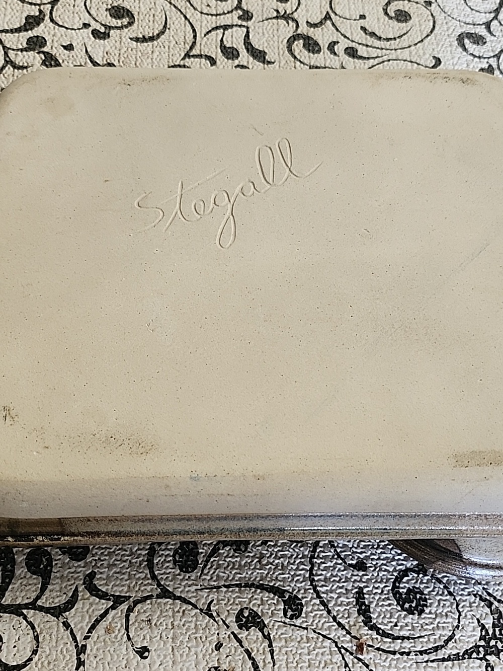 Stegall  Pottery Serving Tray with Dipping Bowl - Picture 9 of 10